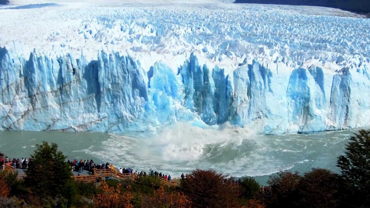 RUPTURA DEL GLACIAR PERITO MORENO!