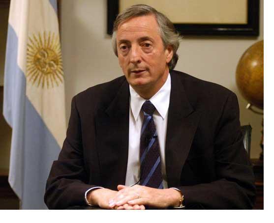 DUELO POR LA MUERTE DEL EX PRESIDENTE NESTOR  KIRCHNER.