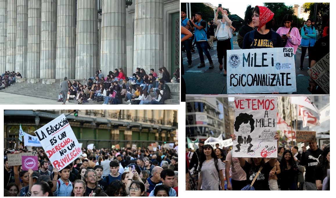 APOYAMOS HUELGAS Y TOMAS DE UNIVERSIDADES EN ARGENTINA